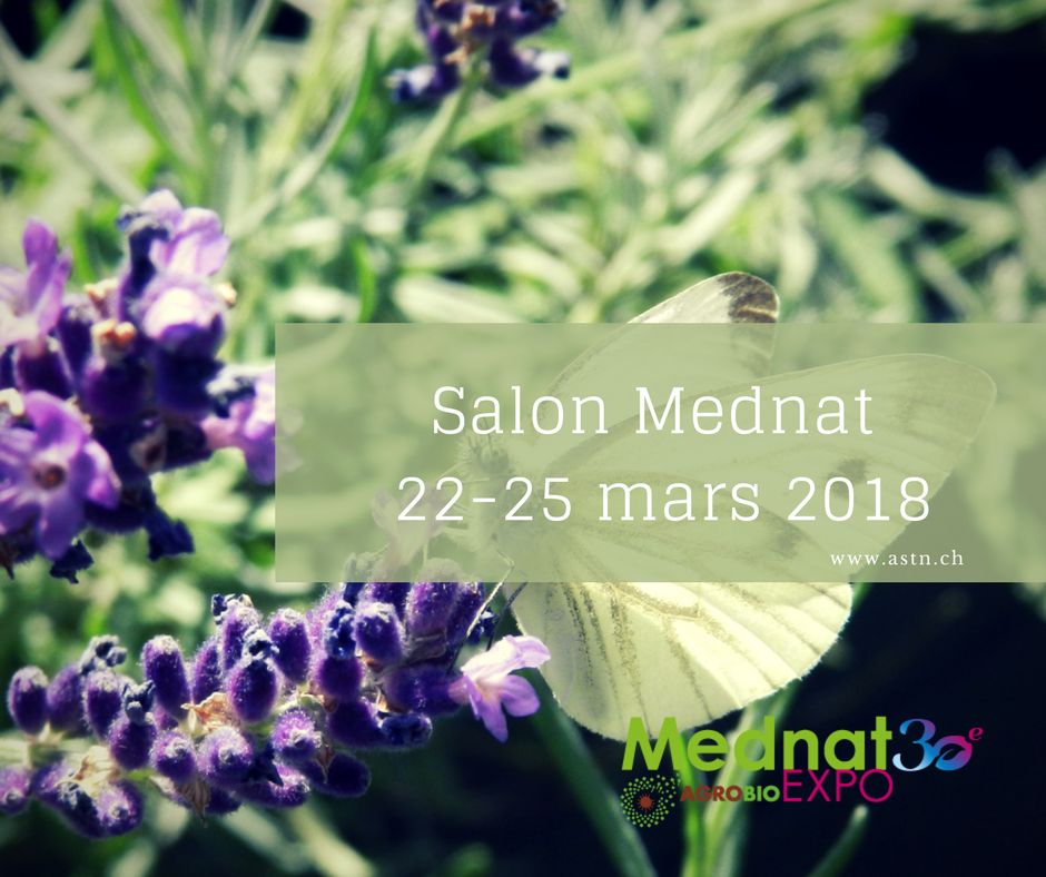 Salon Mednat 22-25 mars 2018 à Lausanne