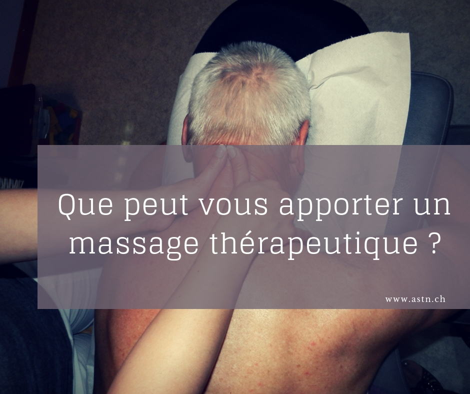 Que peut vous apporter un massage thérapeutique?