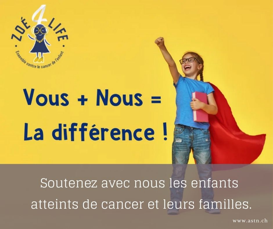 Septembre en OR  : L’ASTN participe à l’élan de solidarité avec les enfants atteints de cancer et leurs familles